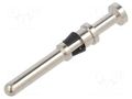Contact; male; copper alloy; nickel plated; 0.75÷1mm2; crimped HARTING 09580006505