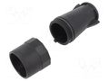 Enclosure for connectors: circular; IP69K; for cable; straight HARTING 09580011440