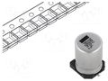 Capacitor: electrolytic; SMD; 220uF; 50VDC; 10x10x14mm; ±20% VISHAY MAL215097102E3