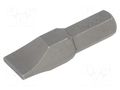 Screwdriver bit; slot; 11x2mm; Overall len: 36mm KING TONY KT-183611S