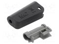 Case; black; Overall len: 36.3mm; Socket size: 4mm STÄUBLI KT-L-4-30-21