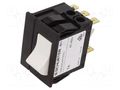 Circuit breaker; 7A; TA45; Leads: connectors; Button marking: O-I SCHURTER TA45-AKDWF070C0