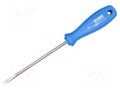 Screwdriver; slot; 5.5x1mm; 605NI; Blade length: 125mm UNIOR UNIOR-616424