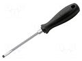 Screwdriver; assisted with a key; slot; 6.5x1.2mm; 600CR UNIOR UNIOR-616323
