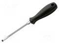 Screwdriver; assisted with a key; slot; 6.5x1.2mm; 600CR UNIOR UNIOR-616323