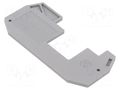 End plate; grey; UTTB PHOENIX CONTACT DP-UTTB2.5/4