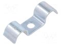 Screw mounted clamp; ØBundle : 12mm; Ømount.hole: 6mm; W: 14mm OBO BETTERMANN OBO-1009469