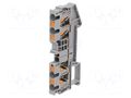 Splice terminal: rail; PT; 32A; 800V; for DIN rail mounting; grey PHOENIX CONTACT PT4-QUATTRO