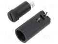 Fuse holder; THT; 5x20mm; -30÷85°C; 10A; thermoplastic; Pitch: 10mm ESKA 502710
