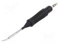 Tip; bent conical; 0.4mm; for  soldering iron; 40W WELLER WEL.RTMS-004CXMS