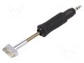 Tip; chisel; 16mm; for  soldering iron; 150W WELLER WEL.RTUS-160KMS