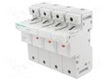 Fuse base; for DIN rail mounting; Poles: 3+N SCHNEIDER ELECTRIC A9GSB792