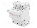 Fuse base; 14x51mm; for DIN rail mounting; 50A; Poles: 3 SCHNEIDER ELECTRIC A9GSB350