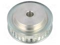 Belt pulley; AT5; W: 10mm; whell width: 21mm; Ø: 46.55mm; aluminium OPTIBELT 21-AT5-30-200ZA