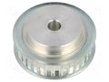 Belt pulley; AT5; W: 10mm; whell width: 21mm; Ø: 46.55mm; aluminium OPTIBELT 21-AT5-30-200ZA