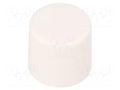 Button; 13.75mm; SMS; white SCHURTER 0862.8108