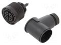 Connector: M18; plug; female; 250V; 4A; IP65; PIN: 4; screw terminal IFM ELECTRONIC E10013