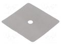 Heat transfer pad: graphite; L: 38mm; W: 36mm; Thk: 0.2mm; 20W/mK PANASONIC EYGS0404ZLMP