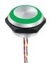 VANDAL RESISTANT SW, SPST, 1A, 24V, GR/R PN1L-M4AFB002E2A