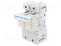 Fuse disconnector; 22x58mm; for DIN rail mounting; 125A; 690V HAGER LR702