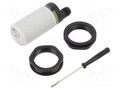 Sensor: capacitive; Range: 2÷16mm; 20÷250VAC; OUT: SCR; Housing: M30 CARLO GAVAZZI EC3016TBAPL-6