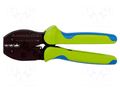 Tool: for crimping; insulated connectors; PEW 9 RENNSTEIG REN.6190603