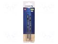 Hacksaw blade-set; wood,jigsaw; 115mm; 8teeth/inch; 2pcs. HÖGERT TECHNIK HT6D682-2