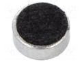 Microphone; condenser; 20÷20000Hz; 2.2kΩ; Ø4x1.5mm; 500uA; 1÷10V PUI AUDIO TOM-1537L-HD-R
