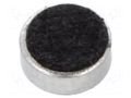 Microphone; condenser; 20÷20000Hz; 2.2kΩ; Ø4x1.5mm; 500uA; 1÷10V PUI AUDIO TOM-1537L-HD-R