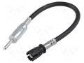 Cable; DIN plug,RAKU II żeński female; straight; 0.15m PER.PIC. A9610