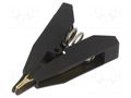 Kelvin crocodile clip; 10A; 42VDC; Grip capac: max.7.9mm; 18AWG KEYSIGHT 11062A