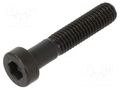Screw; M5x25; 0.8; Head: cheese head; hex key; HEX 4mm; steel BOSSARD B5X25/BN15