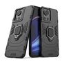 Ring Armor armored hybrid case cover + magnetic holder for OnePlus Ace black, Hurtel 5907769344985 5907769344985