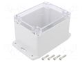 Enclosure: multipurpose; X: 90mm; Y: 115mm; Z: 80mm; polycarbonate GAINTA P221CMF-IP68