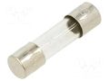 Fuse: fuse; 5A; 250VAC; quick blow; glass; 5x20mm; brass; bulk OPTIFUSE FSD-5A