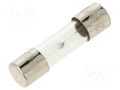 Fuse: fuse; 10A; 250VAC; medium time-lag; glass; 5x20mm; brass; bulk OPTIFUSE MSC-10A