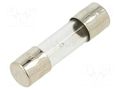 Fuse: fuse; 1.6A; 250VAC; time-lag; glass; 5x20mm; brass; bulk OPTIFUSE TSD-1.6A