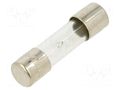 Fuse: fuse; 8A; 250VAC; time-lag; glass; 5x20mm; brass; bulk OPTIFUSE TSD-8A