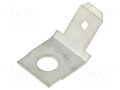 connector FASTON .187 SERIES (4.8 MM)   TAB   TPBR TE Connectivity 61761-2