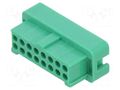 Connector: wire-wire/PCB; plug; female; Gecko; 1.25mm; PIN: 16; 450V HARWIN G125-2041696L0