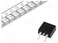 Diode: Schottky rectifying; TO263AB; SMD; 100V; 5Ax2; reel,tape DIODES INCORPORATED MBRB10100CT-13