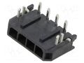 Connector: wire-board; socket; male; PIN: 4; Micro-Fit 3.0; 3mm; 5A MOLEX MX-43650-0403