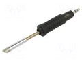 Tip; conical sloped; 5mm; for  soldering iron; 150W WELLER WEL.RTUS-050BMS