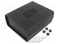 Enclosure: with panel; X: 149mm; Y: 179mm; Z: 70mm; polystyrene KRADEX Z-2W/B