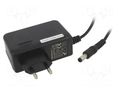 Power supply: switching; mains,plug-in; 5VDC; 3A; 15W; Out: 5,5/2,5 QOLTEC ZSI-50774