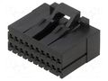 Connector: wire-board; plug; Dynamic D-2100; female; PIN: 20; 250V TE Connectivity 1-1318118-9