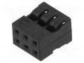 Connector: wire-wire/PCB; plug; female; PIN: 6; Milli-Grid; 2mm; 2x3 MOLEX MX-51110-0650