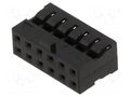 Connector: wire-wire/PCB; plug; female; PIN: 12; Milli-Grid; 2mm MOLEX MX-51110-1251