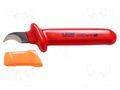 Knife; for electricians; 180mm; insulated UNIOR UNIOR-615494