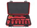 Wrench-set; 6-angles,insulated,socket spanner; Mounting: 1/2" UNIOR UNIOR-619420